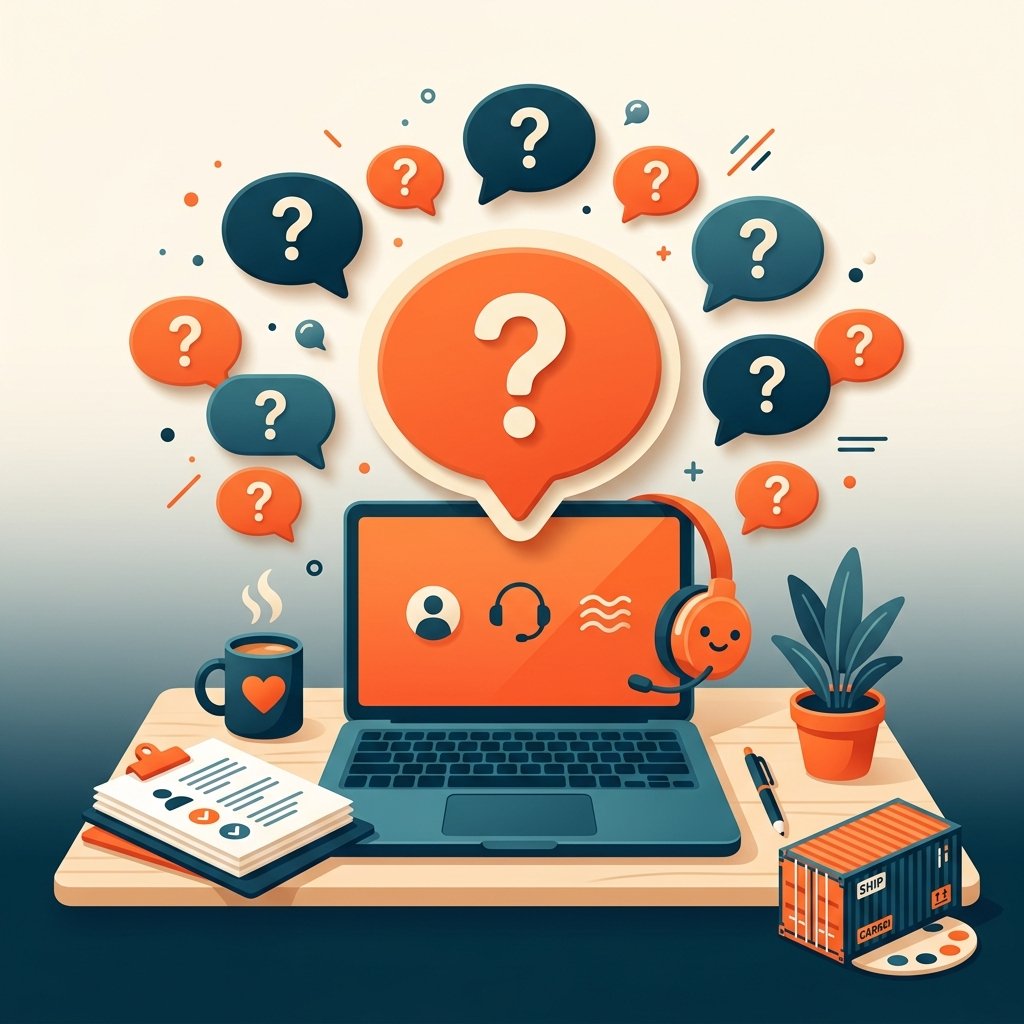 Frequently asked questions illustration
